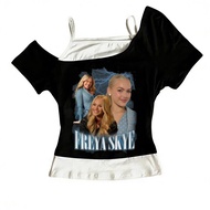 Freya Skye crop top 2000s Streetwear Fairy cute babydoll Aesthetic gyaru teens clothes