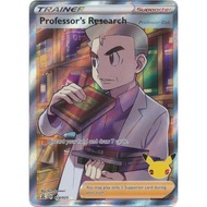 Professor's Research (Professor Oak) - 24/25 - Full Art Ultra Pokemon TCG Card Game