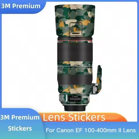 For Canon EF 100-400mm F4.5-5.6 L IS II USM Anti-Scratch Camera Lens Sticker Coat Wrap Protective Fi