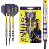 Target Darts Luke Littler Loadout Soft Darts, 90% Tungsten Dart, 19G | Steel Tip Dart Set, Player Ed