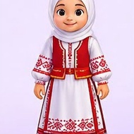 BELARUS children's costume from the Belarus Country