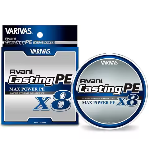 VARIVAS AVANI CASTING MAX POWER PE X8 300M Braided Fishing Line Sea Seawater Fishing MADE IN JAPAN