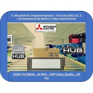 [ Video Course ]🔧 Mitsubishi PLC Programming Basics – All In One (2021-12) 🔧 | GX Developer & GX Wor