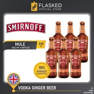 Smirnoff Mule Vodka Ginger Beer 330mL 6 Bottles