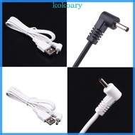 KOK USB Male to 90 Degree 3 5mmx1 35mm for Power Male Plug 5V Cable 100cm 3 3ft