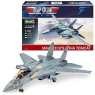 Revell 1/48 Top Gun F-14A Tomcat Aircraft Jet fighter hobby model kit plane F-14