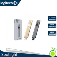 Logitech Spotlight remote laser pointer, presentation, remote and screen zoom