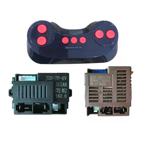 J2D-7P-6V children's electric car remote control receiver J4D-7P-12V controller baby carriage circui