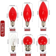 E12 Red LED Buddha Bulb Electric Incense Burner Candle Holder E14 God Holder God of Wealth Candle Ch