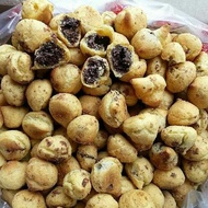 Kue Soes kering Coklat 2KG SOES COKELAT MAKANAN RINGAN SNACK KUE KERING BISKUIT