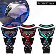 For CFMOTO CF MOTO 250SR 250 SR 2022 - 2024 2025 Tank Pad Protection 3D Gel Epoxy Resin Sticker