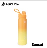 Aquaflask Dream Collection Stainless Steel Drinking Water Bottle w/ Silicone Boot - Sunset Blvd