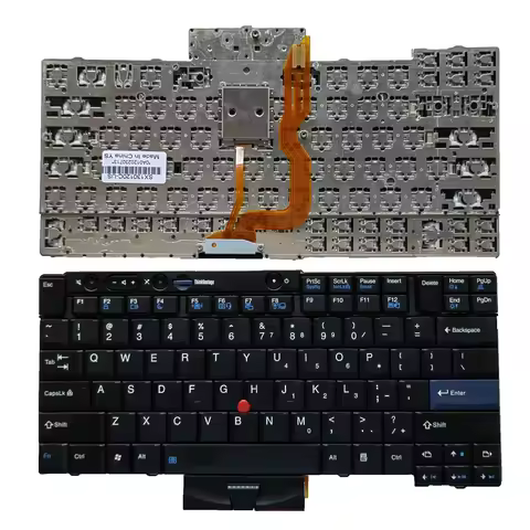 US/RU Laptop Keyboard for Lenovo Thinkpad T410 T410S T420 T420S X220 X220I X220S X220T T510 T520 W51