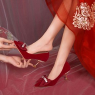 Huilm womens high heels 7cm high 2024 new womens wedding shoes red high heels