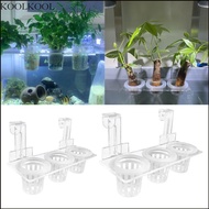 KOOK Aquarium Plant Stand with Hooks for Emersed Plant Aquaponic Decorations