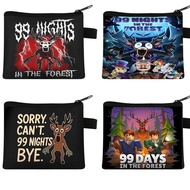 99 Nights In The Forest Game Accessories Wallet Mini Portable ID Card Bag Birthday Gift
