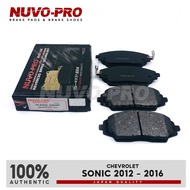 Nuvo-Pro Brake Pad Front Chevrolet Sonic 2012-2016 VA-8703K SET