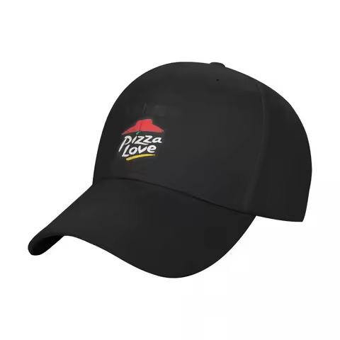 Pizza Love Pizza Hut Funny Parody Baseball Caps Snapback Baseball Hats Breathable Casquette Outdoor 