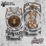 2025 Triskelion Fratshirt Cotton Full Sublimation white Tau Gamma Phi Triskelion 53rd Anniversary WH