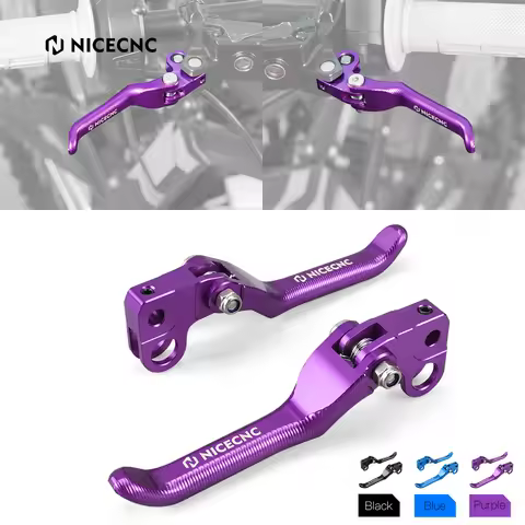 NICECNC For Surron Light Bee X S L1E For Segway X160 X260 Motocross Folding Front Rear Brake Levers