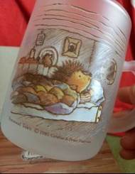 生活類:1985日本製Foxwood tales harvey rue and willy in 箭豬磨砂咖啡杯#KR5