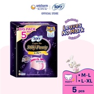 SOFY Comfort Nite 360 Panty Overnight Panty M-L/L-XL 5pcs