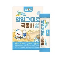 ALVINS 牛奶穀物棒40g