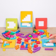 3D Tetris Block Puzzle Toys, 2 Player Toys Educational Games Puzzle Toys