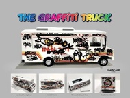 American Diorama 1:64 Food Truck series – Graffiti Style #AD-70102