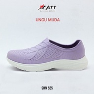 Rumahkaki - Sepatu Wanita Slip On ATT SWN 525 Karet Lentur Ringan Anti Slip Tanpa Tali Anti Air