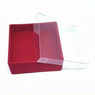MERAH Red Jewelry Box Accessories Box Necklace Box Multipurpose Box Red Box Jewelry Box