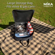 Portable Butane Stove Carry Bag - Outdoor Camping Storage Case Pouch for Gas Stove, Butane Burner, a