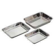 Different types of Food Pan Tray Stainless Steel Lagayan ng Kakanin/Lasagna Tray