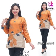 Blouse Batik Baju Batik Atasan Kerja Wanita Ngajar Baju Guru Ngajar