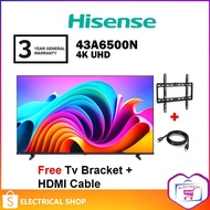 Hisense 43" 4K 43A6500N TV A6500N Series Google / Samsung UA43U8000HKXXM Smart TV U8000H (FREE Brack