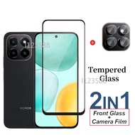 For Honor X6c 4G 2025 2 in 1 Tempered Glass Screen Protector Film For HonorX6c X6 C X6C 4G Tempered 