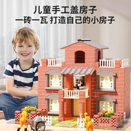 Mini Clay Craftsman DIY Cabin Building Villa Simulation Mini Model Assembling Children Building Hous