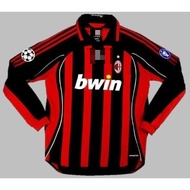 2006/2007 Ac milan Home jersey Retro Jersey Football 06/07 AC milan jersey KAKA 22 NESTA 13 RONALDO 
