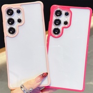 Precision Hole 2.0 Thick Two-Color Acrylic Samsung s25edge Phone Case 26 Suitable for s24/a15 Shock-