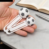 MXFASHION 3D Printed Soccer Field Bookmark, High-Value Stylish Design 3D Football Bookmarks, Unique 
