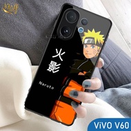 Glossy Glass Softcase for Vivo V60 2025 - Casing Vivo Vivo V60 2025hp - Protective Case hp - K55