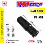 MATA 1/2 INCH YM RACING ANTI-CORROSI SOCKET WRENCH CONTENTS (1 PCS) SHOCK SIZE 8 MM / SHOCK 10 MM / 