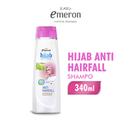 EMERON Shampoo Hijab Hair Fall Anti Rontok Botol 340ML