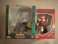 Hot Toys Cosbaby Thanos & Vision / Deadpool 2