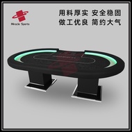 Factory direct sales of Texas Hold'em poker tables LED Lighted Texas Hold'em Poker Table Texas Hold’