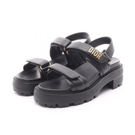 【二手】Dior DIORACT 厚底涼鞋 KCO016LAB90038.55真皮涼鞋 女款 全新