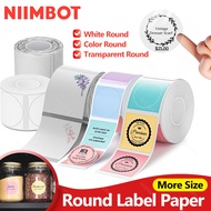 NIIMBOT Round Label Paper For NIIMBOT B1 B21 B31 B3S Label Maker
