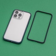 Mod NX邊框背蓋兩用手機殼-暗夜綠/ for iPhone 11/13 系列