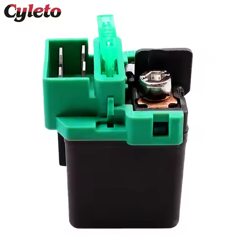 Cyleto 12V Motorcycle Starter Relay for Honda CRF125F CRF230L CRF250R CRF250X CRF450X Shadow VT 125 