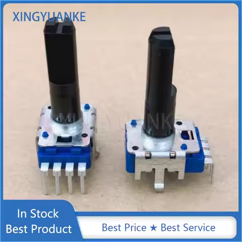 2PCS RK11 Type Vertical 4-Pin B5K B10K B50K A10K Electronic Keyboard Rotary Potentiometer RK11K1130A